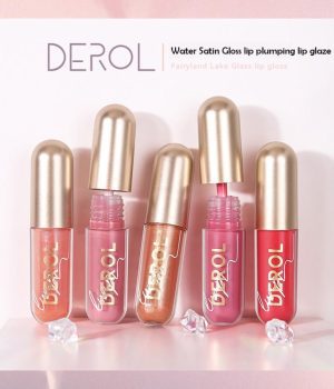 Derol High-Shine Hydrating Lip Gloss: Mirror Finish, Plumping Effect