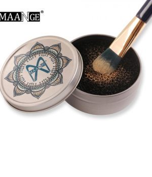 Maange Makeup Brush Cleaner Sponge: Deep Clean, Restore
