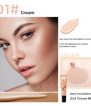 Derol Dark - Light Foundation Mixer #01 Cream: Tailor-Made Foundation Perfectio