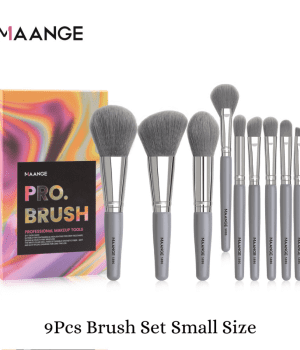 Maange 9 Pcs Small Size Makeup Brush Set