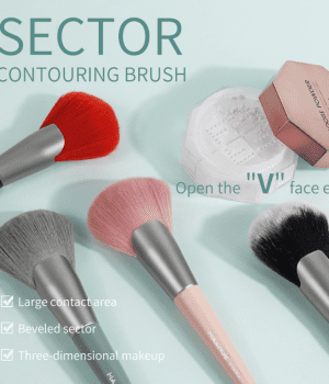 Maange Fan-Shaped Powder Blush Brush