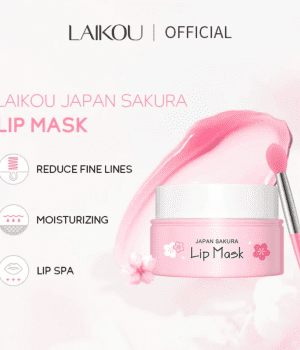 Laikou Sakura Sleeping Lip Mask - 8g: Overnight Lip Hydration & Plumping