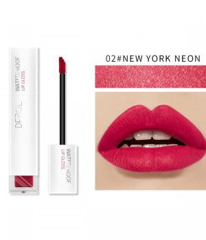 DEROL Matte Long-lasting Waterproof Liquid Lipstick #02