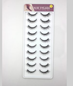 Maange 10 Pairs Handmade Mink Eyelashes 3D155: Dramatic Volume