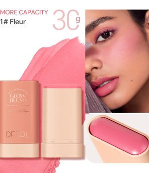 Derol Whispering Softly Glow Blush Multi-Stick for Lips & Cheeks 01# Fleur