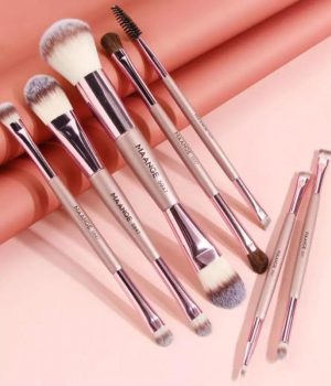 Maange 7-Piece Double-Ended Makeup Brush Set: Versatile Beauty Essentials