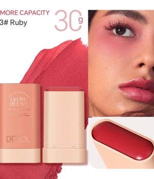 Derol Whispering Softly Glow Blush Multi-Stick: Versatile Cheek & Lip Tint