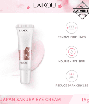 Laikou Sakura Eye Cream – 15g: Anti-Aging, Brightening Eye Treatment